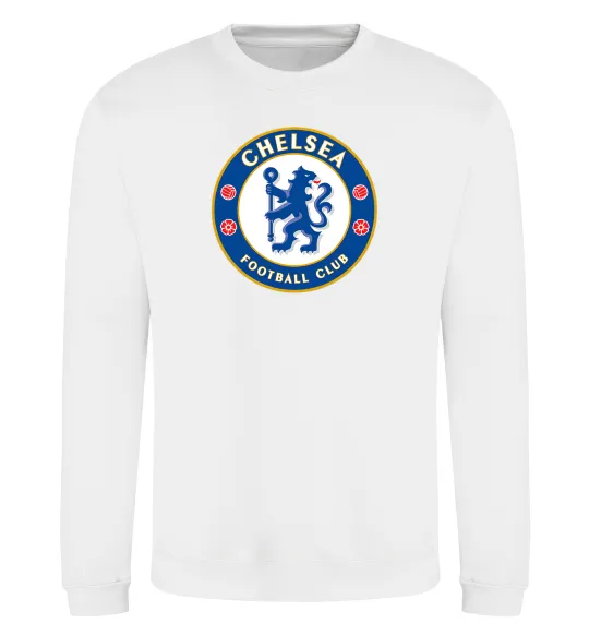 Свитшот Chelsea FC logo Белый фото
