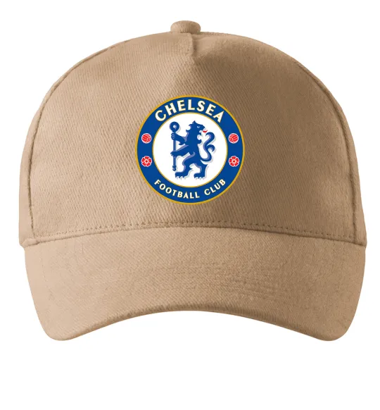 Кепка Chelsea FC logo Песочный фото