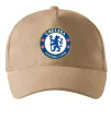 Кепка Chelsea FC logo Песочный фото