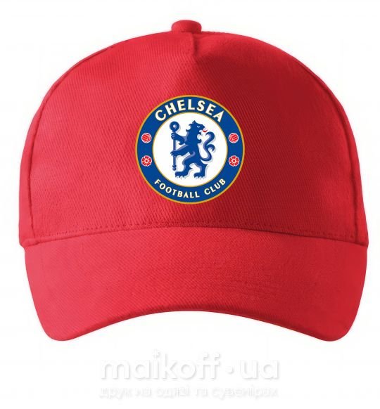 Кепка Chelsea FC logo Червоний фото