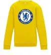 Детский Свитшот Chelsea FC logo Солнечно желтый фото