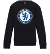 Детский Свитшот Chelsea FC logo Черный фото