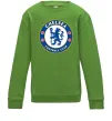 Детский Свитшот Chelsea FC logo Лаймовый фото
