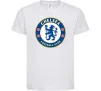 Дитяча футболка Chelsea FC logo Білий фото