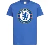 Дитяча футболка Chelsea FC logo Яскраво-синій фото