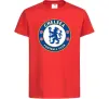 Дитяча футболка Chelsea FC logo Червоний фото