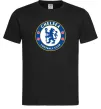 Мужская футболка Chelsea FC logo Черный фото