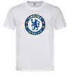 Мужская футболка Chelsea FC logo Белый фото
