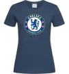 Женская футболка Chelsea FC logo Темно-синий Женская футболка Chelsea FC logo Темно-синий фото