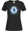 Женская футболка Chelsea FC logo Черный Женская футболка Chelsea FC logo Черный фото