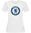 Женская футболка Chelsea FC logo Белый Женская футболка Chelsea FC logo Белый фото