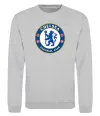 Світшот Chelsea FC logo Сірий меланж фото