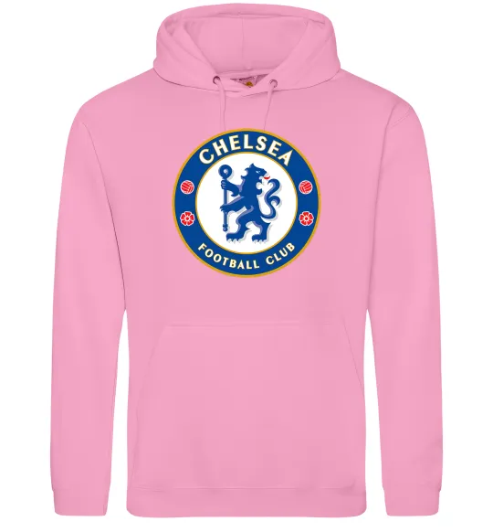Жіноча толстовка (худі) Chelsea FC logo Рожевий фото