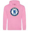 Жіноча толстовка (худі) Chelsea FC logo Рожевий фото