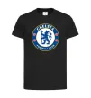 Дитяча футболка Chelsea FC logo Чорний фото