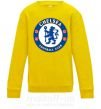 Дитячий світшот Chelsea FC logo Сонячно жовтий фото