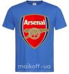 Мужская футболка Arsenal logo Ярко-синий фото