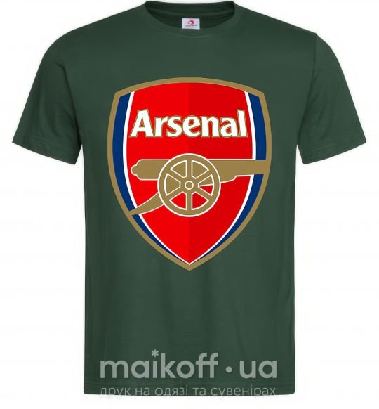 Чоловіча футболка Arsenal logo Темно-зелений фото