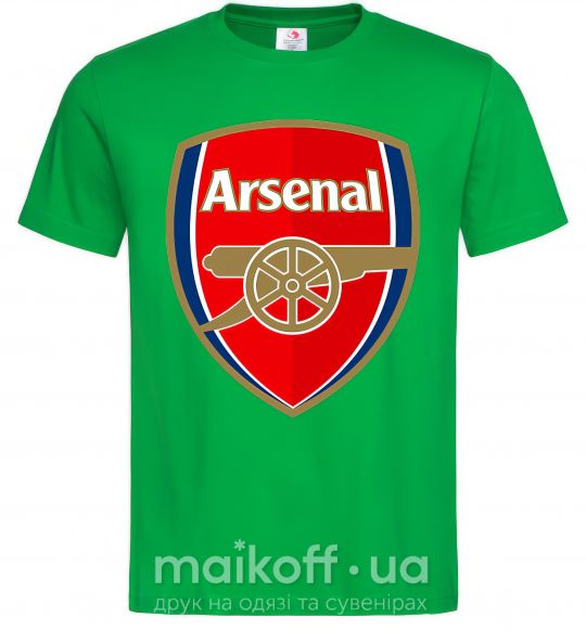 Мужская футболка Arsenal logo Зеленый фото