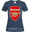 Жіноча футболка Arsenal logo Темно-синій фото