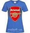 Жіноча футболка Arsenal logo Яскраво-синій фото