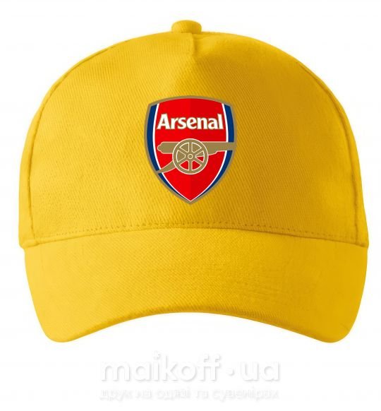 Кепка Arsenal logo Сонячно жовтий фото