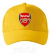Кепка Arsenal logo Солнечно желтый фото