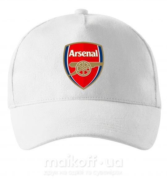 Кепка Arsenal logo Білий фото