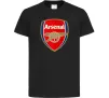 Дитяча футболка Arsenal logo Чорний фото