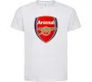 Дитяча футболка Arsenal logo Білий фото