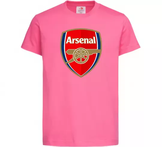 Дитяча футболка Arsenal logo Яскраво-рожевий фото
