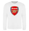 Світшот Arsenal logo Білий фото