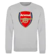 Світшот Arsenal logo Сірий меланж фото