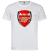 Мужская футболка Arsenal logo Белый фото