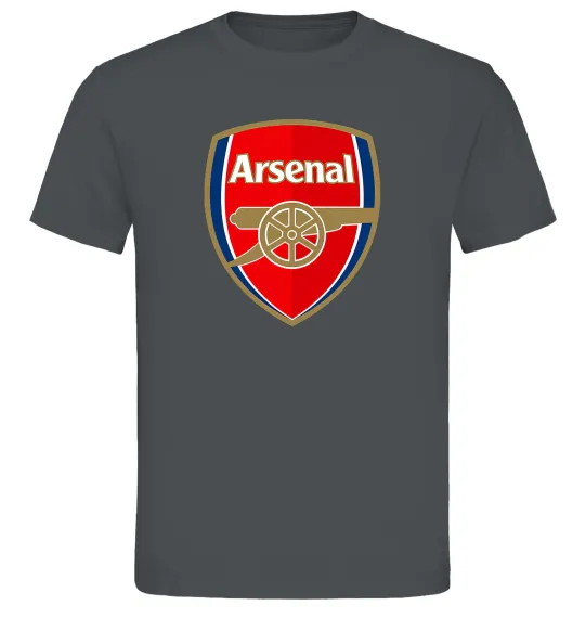 Мужская футболка Arsenal logo Графит фото