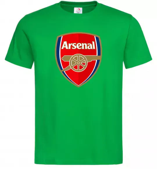 Мужская футболка Arsenal logo Зеленый фото