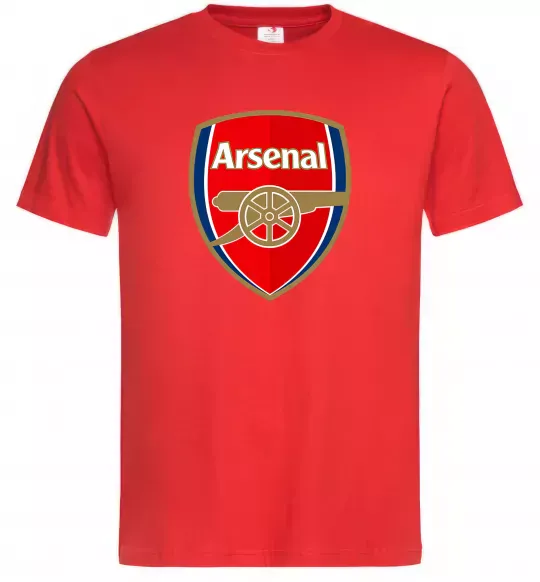 Мужская футболка Arsenal logo Красный фото