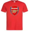 Мужская футболка Arsenal logo Красный фото