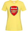Жіноча футболка Arsenal logo Лимонний Жіноча футболка Arsenal logo Лимонний фото