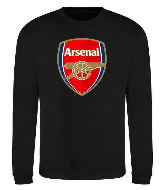 Світшот Arsenal logo Чорний фото