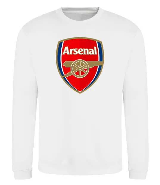 Світшот Arsenal logo Білий фото