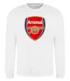 Світшот Arsenal logo Білий Світшот Arsenal logo Білий фото