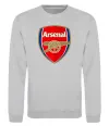 Світшот Arsenal logo Сірий меланж Світшот Arsenal logo Сірий меланж фото