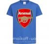 Детская футболка Arsenal logo Ярко-синий фото