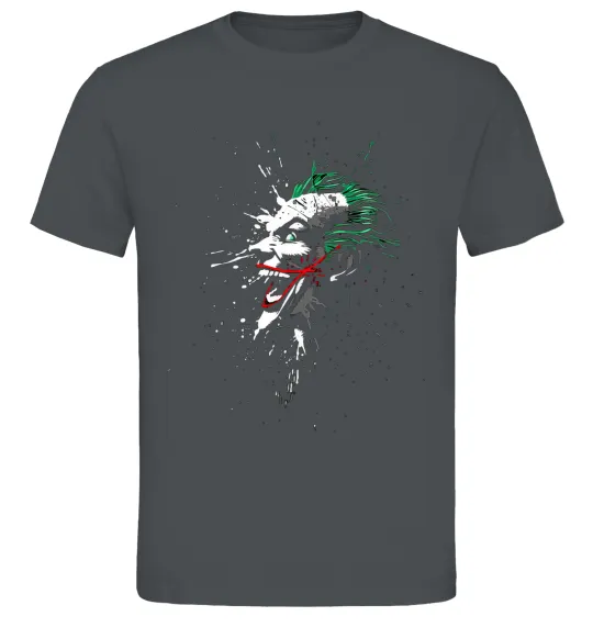 Чоловіча футболка Joker splash Графіт фото