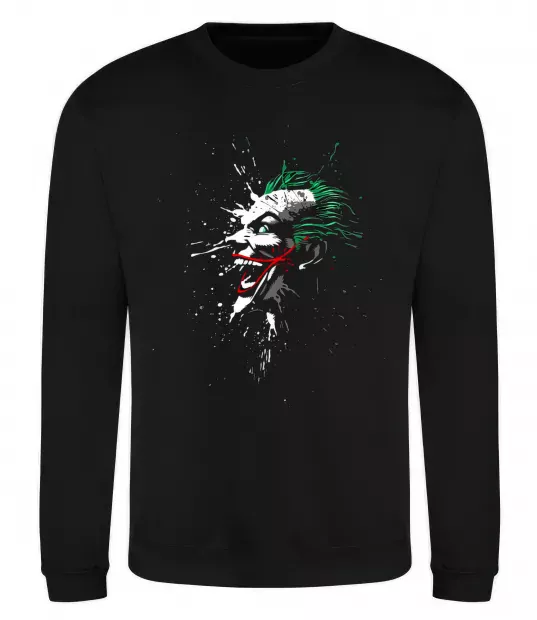 Світшот Joker splash Чорний фото