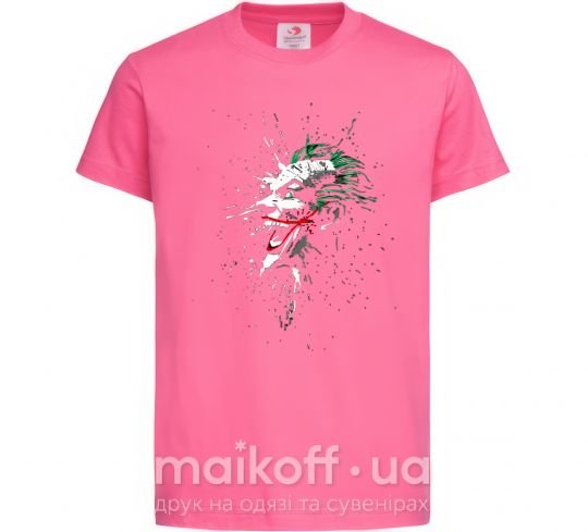 Детская футболка Joker splash Ярко-розовый фото