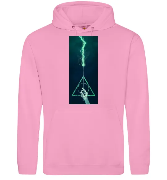 Чоловіча толстовка (худі) Бузинна паличка Рожевий фото