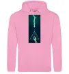 Чоловіча толстовка (худі) Бузинна паличка Рожевий Чоловіча толстовка (худі) Бузинна паличка Рожевий фото