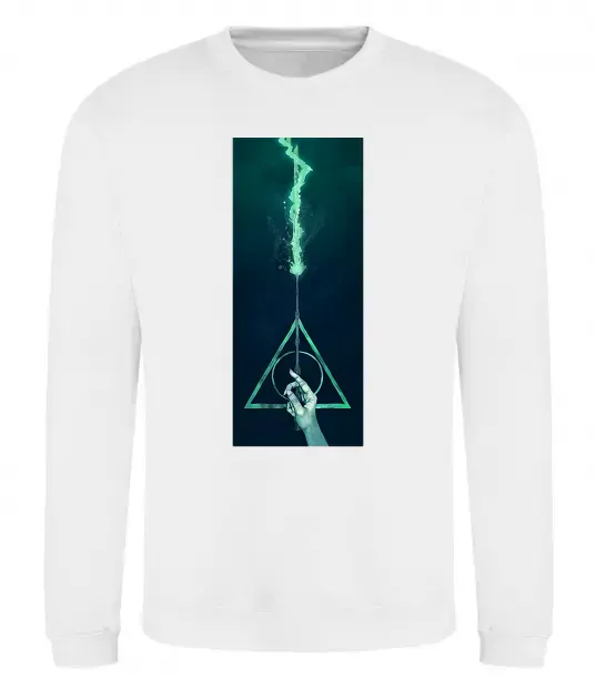 Свитшот Бузинна паличка Белый фото